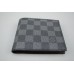 LOUIS VUITTON BOZUK PARA BÖLMELI DAMIER GRAPHITE ITHAL KUTULU CÜZDAN SERI NOLU LOUIS VUITTON BOZUK PARA BÖLMELI DAMIER GRAPHITE ITHAL KUTULU CÜZDAN SERI NOLU