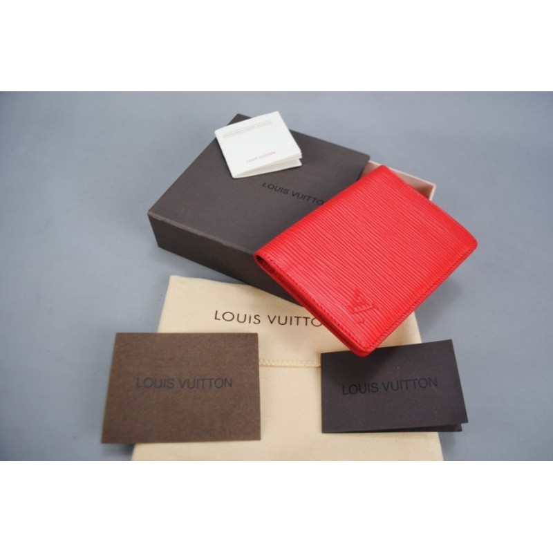 LOUIS VUITTON EPI JAMES WALLET ITHAL CÜZDAN %100 hakiki deri