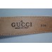 GUCCI INTERLOCKING GG BUCKLE KEMER %100 HAKIKI DERI