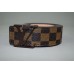 LOUIS VUITTON DAMIER CANVAS KAHVERENGI MAT TOKALI KEMER ITHAL KUTUSUNDA