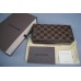 LOUIS VUITTON ZİPPY ÇİF FERMUARLI DAMİER CANVAS İTHAL KUTUSUNDA LOUIS VUITTON ZİPPY ÇİF FERMUARLI DAMİER CANVAS İTHAL KUTUSUNDA