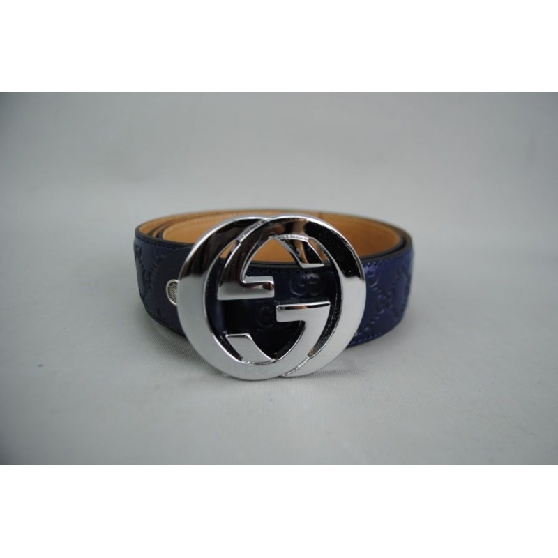 GUCCI INTERLOCKING GG BUCKLE KEMER %100 HAKIKI DERI