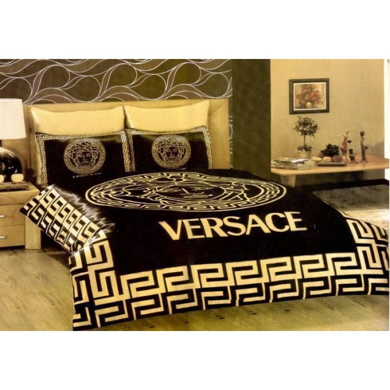 VERSACE NEVRESIM SATEN ÇIFT KISILIK UYKU SETI