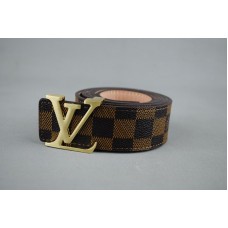 LOUIS VUITTON DAMIER CANVAS SARI TOKALI KEMER ITHAL KUTUSUNDA