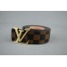 LOUIS VUITTON DAMIER CANVAS SARI TOKALI KEMER ITHAL KUTUSUNDA