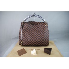 LOUIS VUITTON VEJITAL DERI DAMIER CANVAS ARTSY MODELI