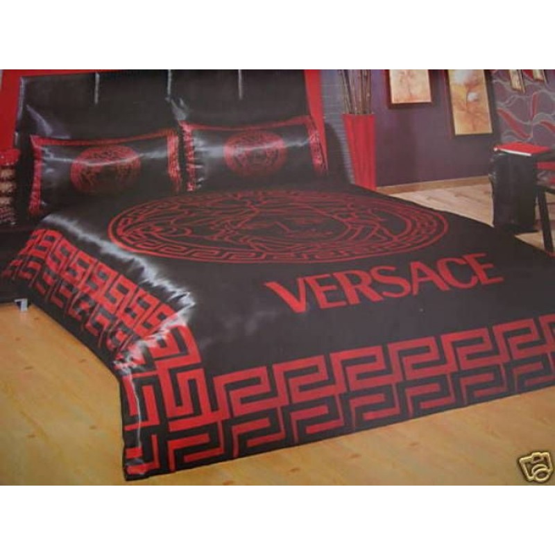 VERSACE NEVRESIM SATEN ÇIFT KISILIK UYKU SETI
