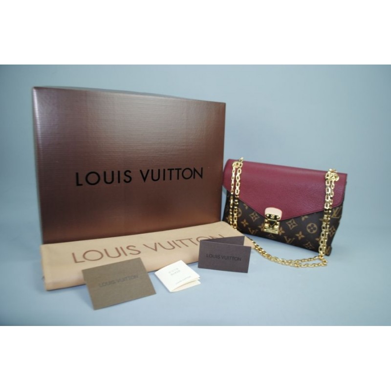 Louis vuitton PALLAS CHAIN %100 HAKIKI DERI