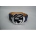GUCCI INTERLOCKING GG BUCKLE KEMER %100 HAKIKI DERI