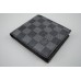 LOUIS VUITTON BOZUK PARA BÖLMELI DAMIER GRAPHITE ITHAL KUTULU CÜZDAN SERI NOLU LOUIS VUITTON BOZUK PARA BÖLMELI DAMIER GRAPHITE ITHAL KUTULU CÜZDAN SERI NOLU