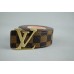 LOUIS VUITTON DAMIER CANVAS SARI TOKALI KEMER ITHAL KUTUSUNDA