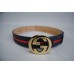 GUCCI INTERLOCKING GG BUCKLE KEMER %100 HAKIKI DERI