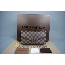 LOUIS VUITTON DAMİER FELİCE HAKİKİ DERİ