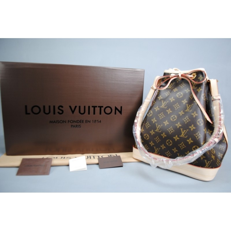 LOUIS VUITTON CLASİC MONOGRAM NOE %100 VEJITAL DERI