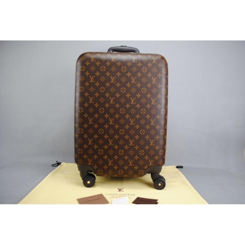 LOUIS VUITTON MONOGRAM CANVAS ZEPHYR 55 VEJITAL DERI ÇEK ÇEK VALIZ LOUIS VUITTON MONOGRAM CANVAS ZEPHYR 55 VEJITAL DERI ÇEK ÇEK VALIZ