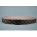 LOUIS VUITTON DAMIER CANVAS KAHVERENGI MAT TOKALI KEMER ITHAL KUTUSUNDA