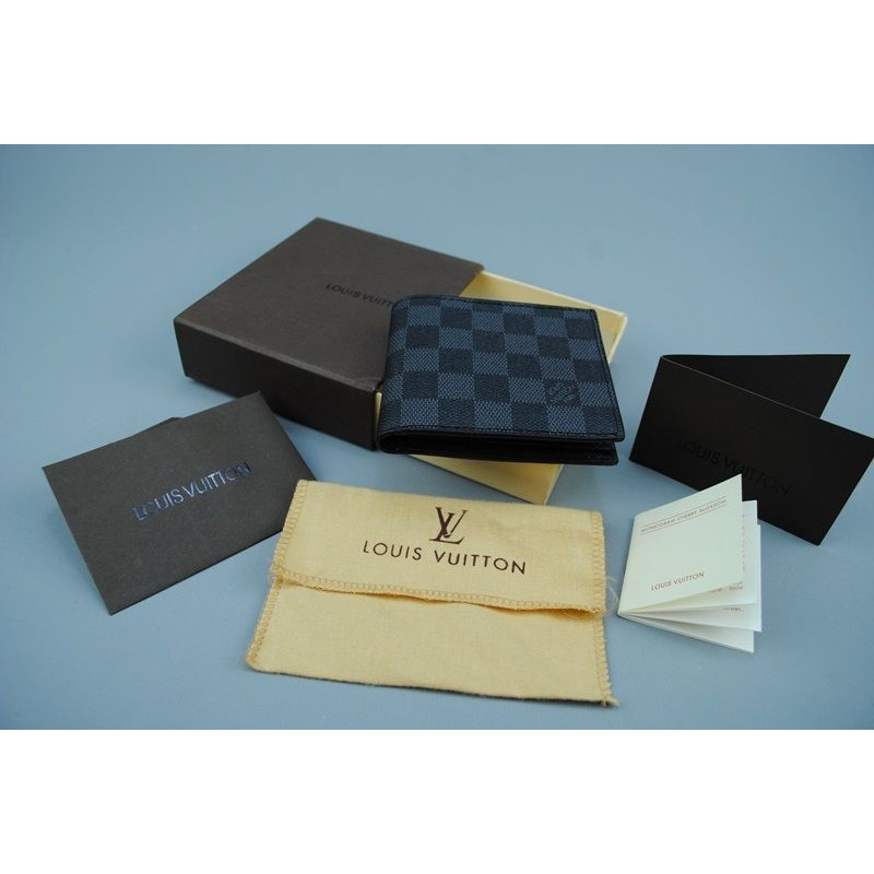 LOUIS VUITTON BOZUK PARA BÖLMELI DAMIER GRAPHITE ITHAL KUTULU CÜZDAN SERI NOLU LOUIS VUITTON BOZUK PARA BÖLMELI DAMIER GRAPHITE ITHAL KUTULU CÜZDAN SERI NOLU
