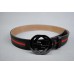 GUCCI INTERLOCKING GG BUCKLE KEMER %100 HAKIKI DERI