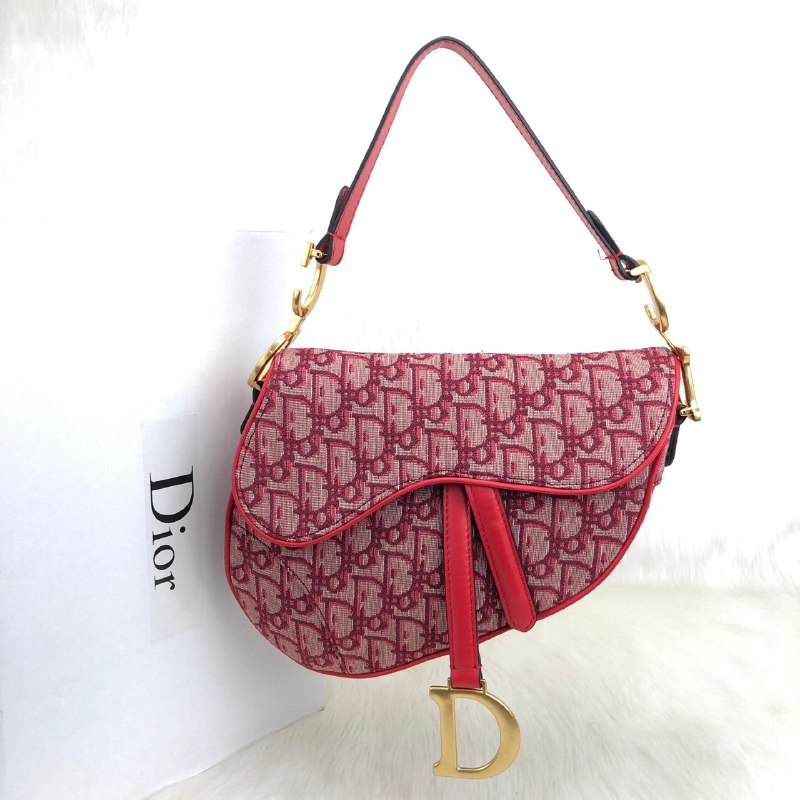 Christian Dior Oblique Saddle Bag